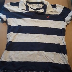 American Eagle Women SP Polo Shirt